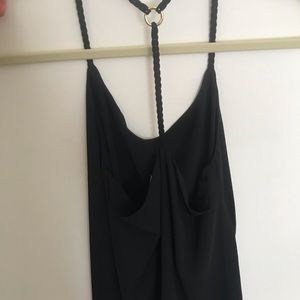 Women’s Black Halter Tank